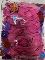 toptan hbk balon pastel koyu pembe 100 lü 12 inç